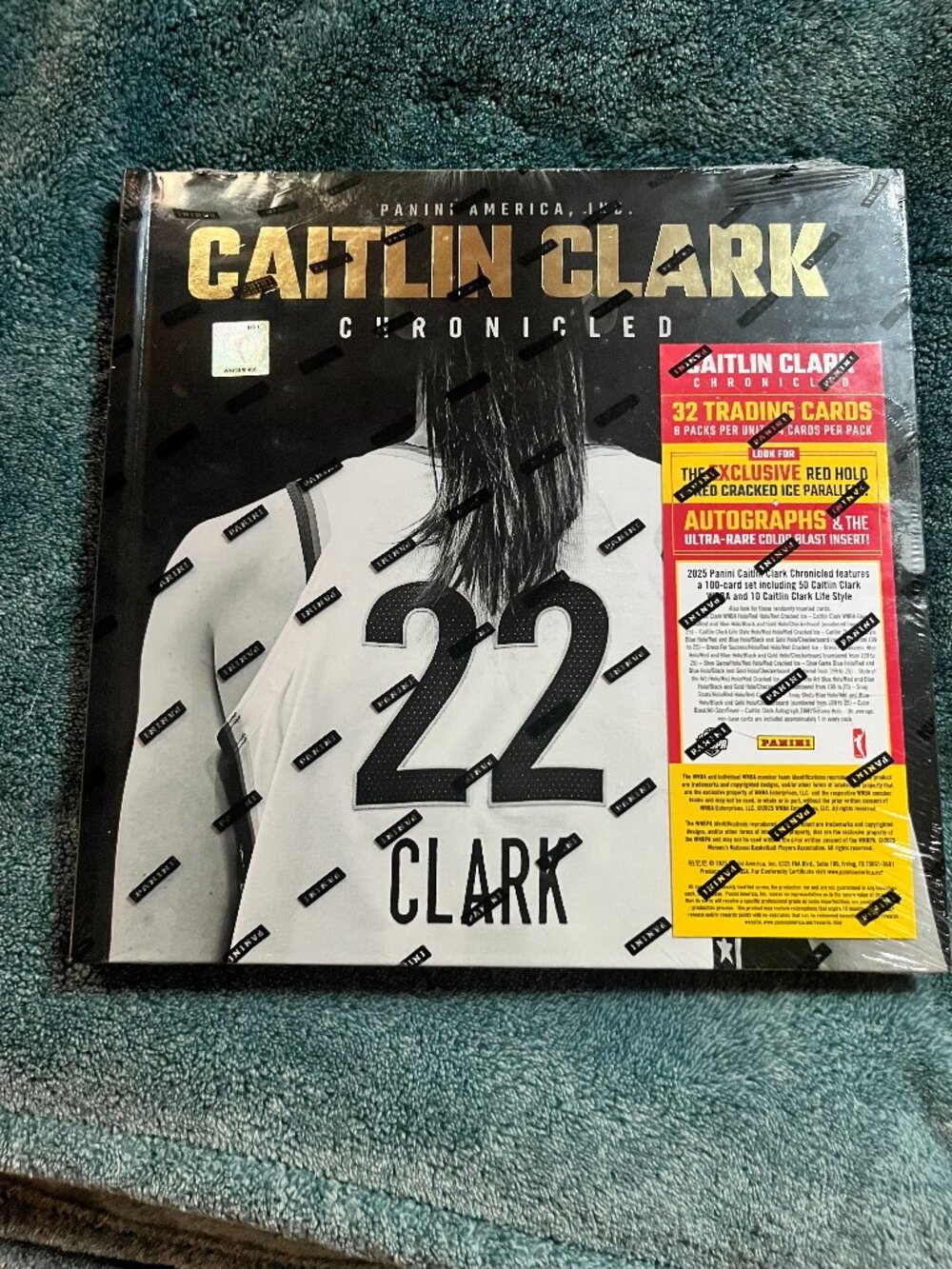 2025 Panini Caitlin Clark Chronicled Trading Card Collection and Keepsake